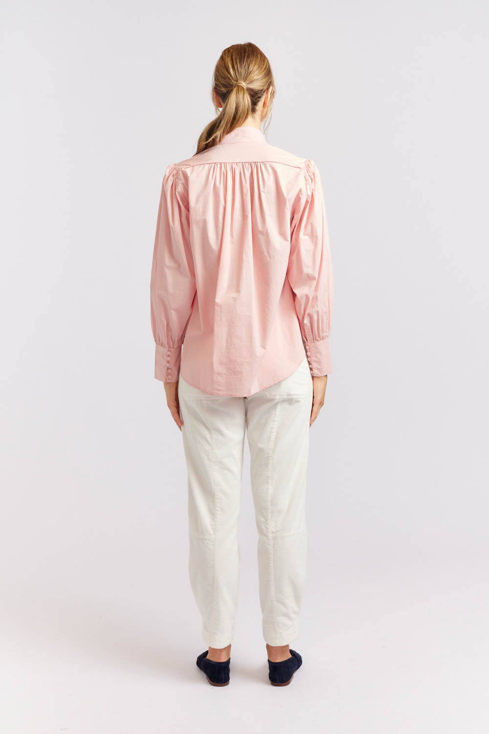 Rosemary Poplin Shirt - Rosette