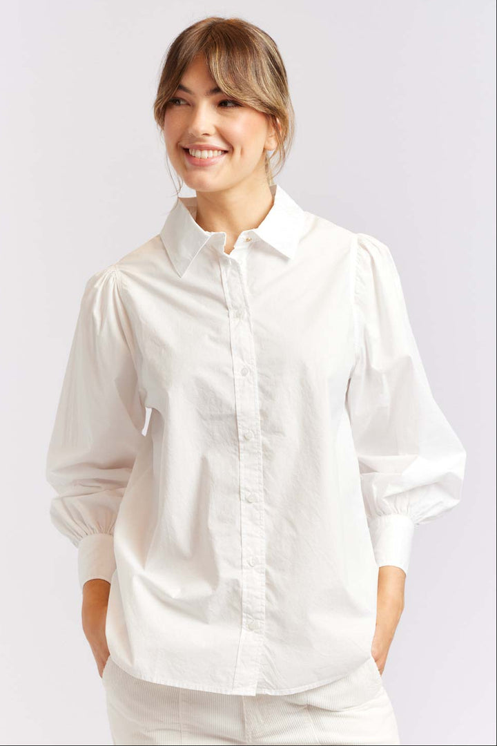 Soho Poplin Shirt - White