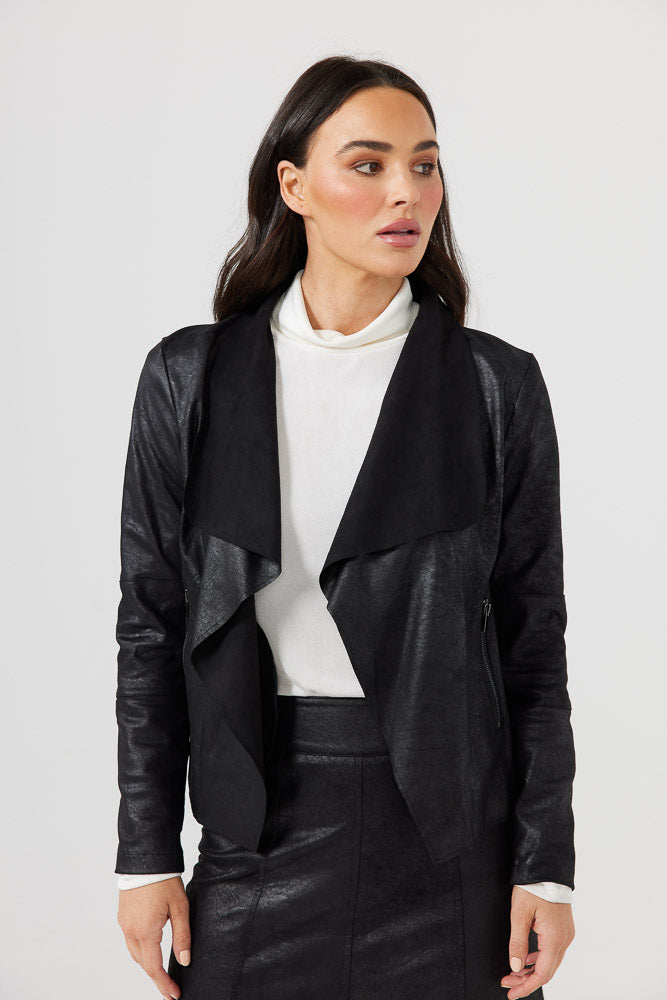 Empire Jacket - Washed Black
