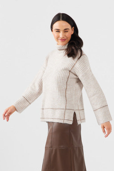 Whistler Knit - Natural Chocolate