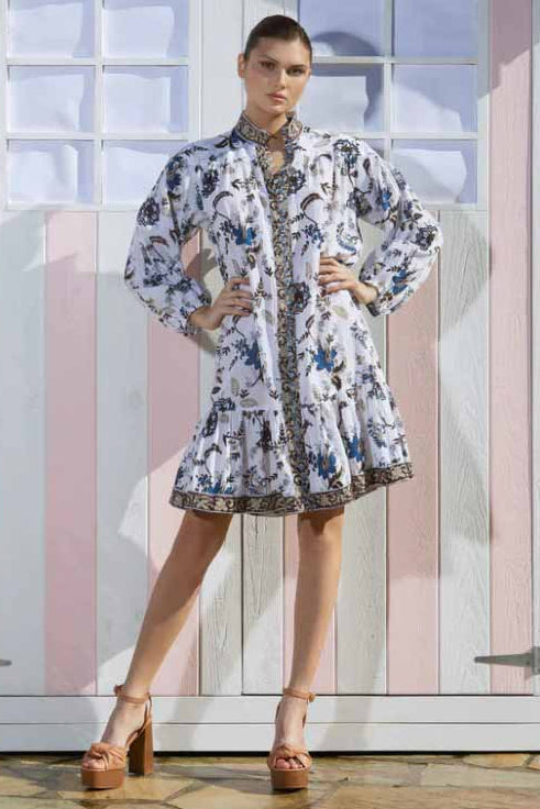 April Dress - Bluebelle