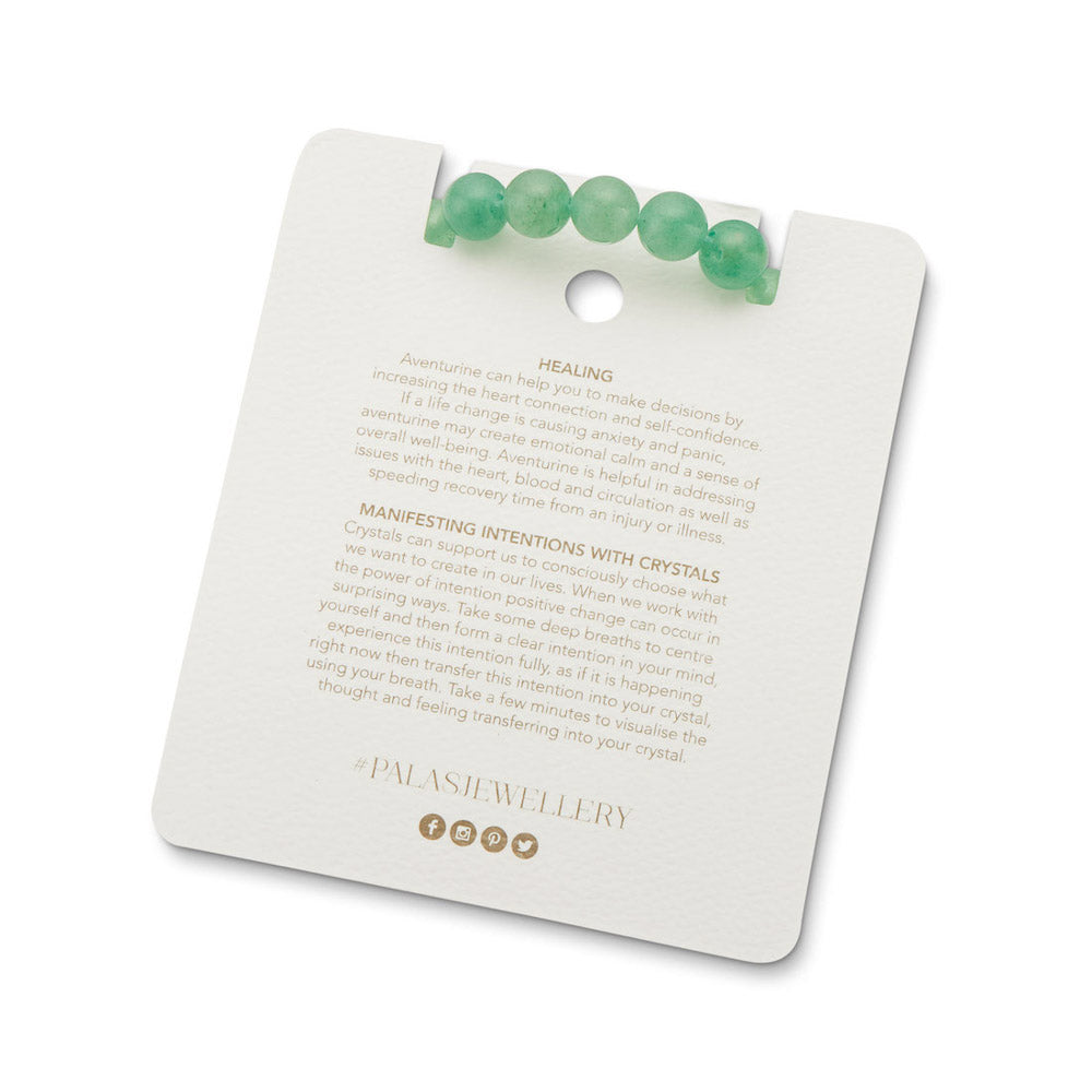 Palas Jewellery Energy Gem Bracelet - Aventurine