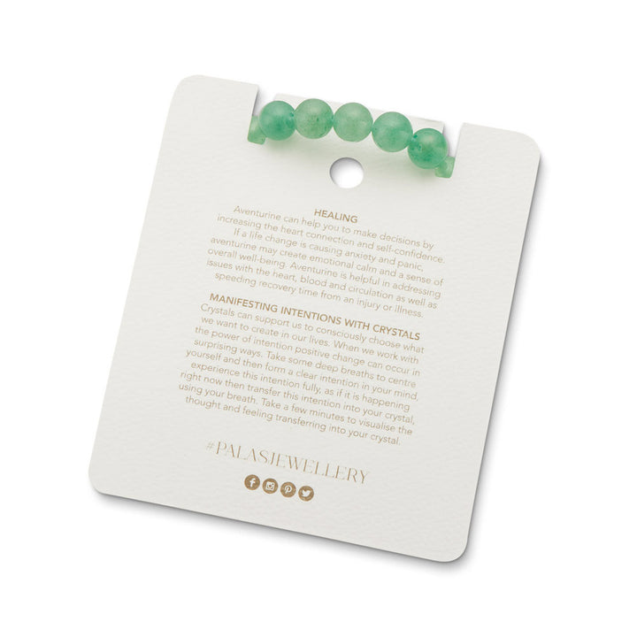 Palas Jewellery Energy Gem Bracelet - Aventurine