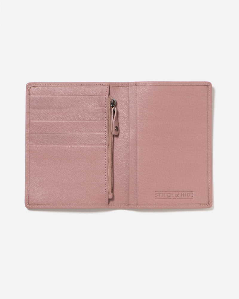 Passport Holder - Dusty Rose
